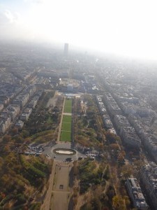 Panorama Paryża (widok z Wieży Eiffla)